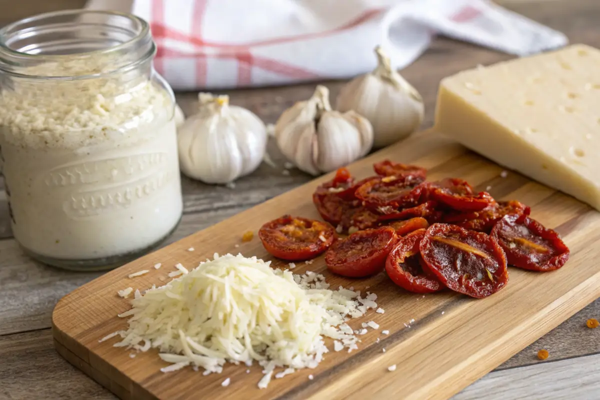 Ingredients for Marry Me Chicken Pasta