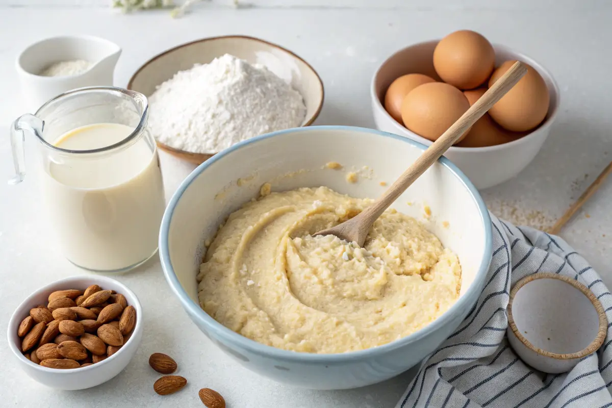 Almond flour batter for lectin-free fish